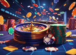 Ilustrasi interface modern dari platform gaming theslot777 Indonesia